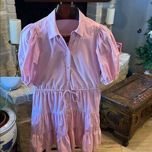 Abercrombie & Fitch Pink Dress Small Tall